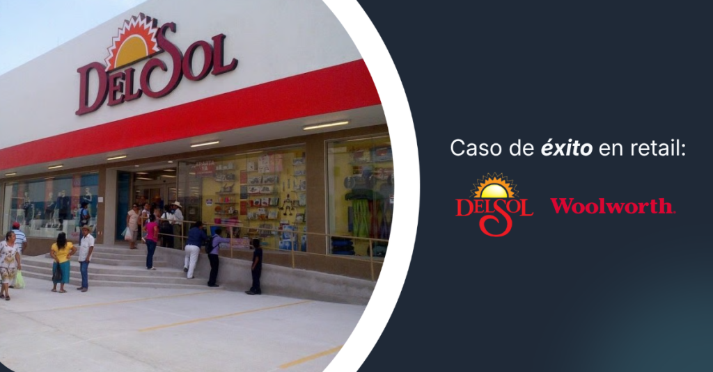 Caso de éxito de retail departamental de DelSol y Woolwotrh de Searchmas